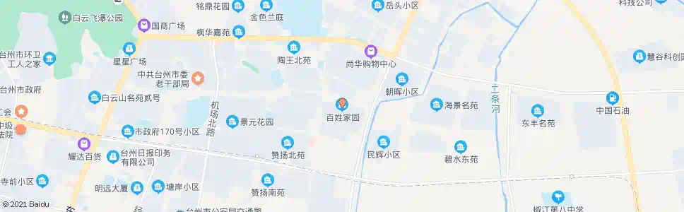 台州百姓家园_公交站地图_台州公交_妙搜公交查询2025