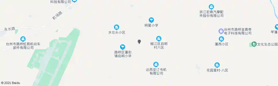 台州启明村_公交站地图_台州公交_妙搜公交查询2025