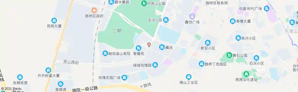 台州藕池村_公交站地图_台州公交_妙搜公交查询2025