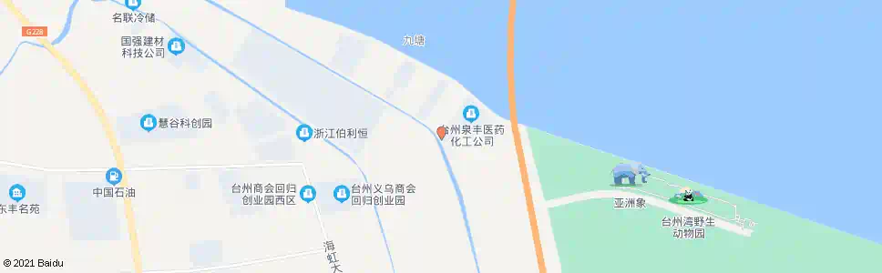 台州星明药业_公交站地图_台州公交_妙搜公交查询2025