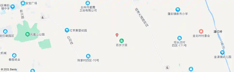 台州富强村_公交站地图_台州公交_妙搜公交查询2025