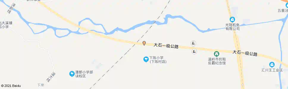 台州下陈头村_公交站地图_台州公交_妙搜公交查询2025
