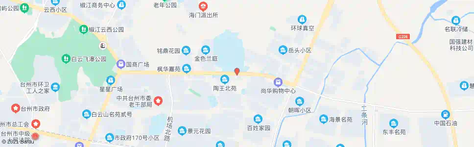 台州椒江一中_公交站地图_台州公交_妙搜公交查询2025