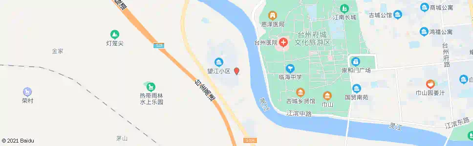 台州望江门西_公交站地图_台州公交_妙搜公交查询2025