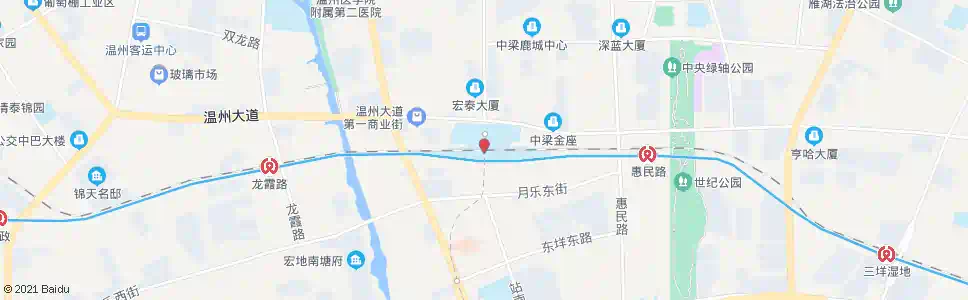 温州梧桐路口_公交站地图_温州公交_妙搜公交查询2025