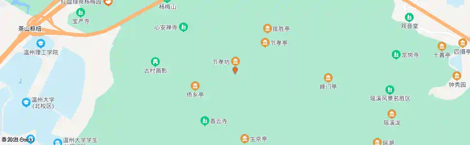 温州大茶山村_公交站地图_温州公交_妙搜公交查询2025