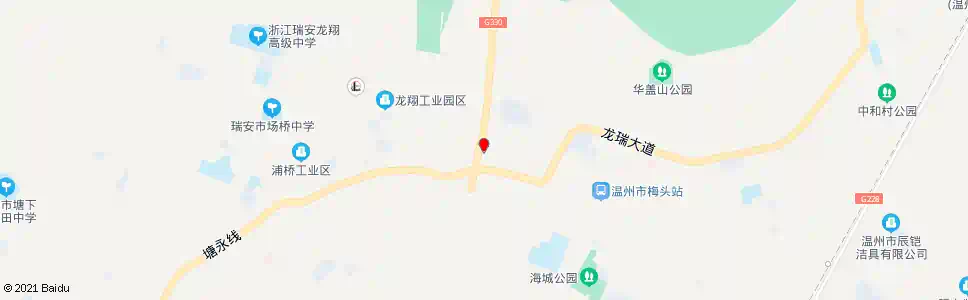 温州海城一小埭头校区_公交站地图_温州公交_妙搜公交查询2025