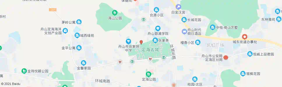 舟山祖印寺_公交站地图_舟山公交_妙搜公交查询2025