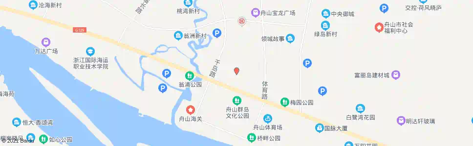 舟山翁山商城_公交站地图_舟山公交_妙搜公交查询2025