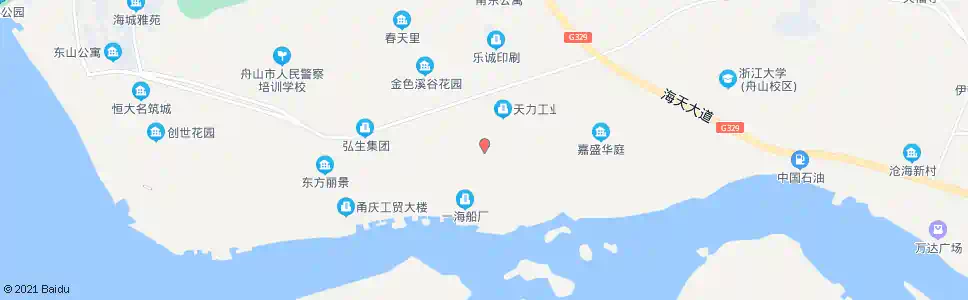 舟山洋岙船厂_公交站地图_舟山公交_妙搜公交查询2025