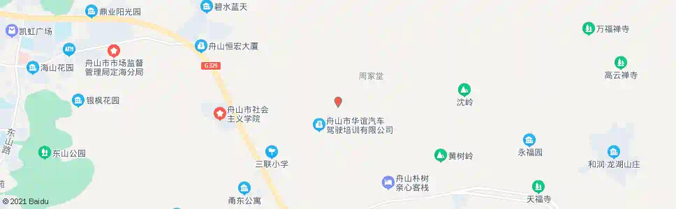 舟山沙滩_公交站地图_舟山公交_妙搜公交查询2025