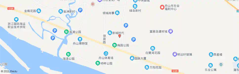 舟山荷塘月色_公交站地图_舟山公交_妙搜公交查询2025