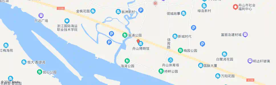 舟山海洋文化馆_公交站地图_舟山公交_妙搜公交查询2025
