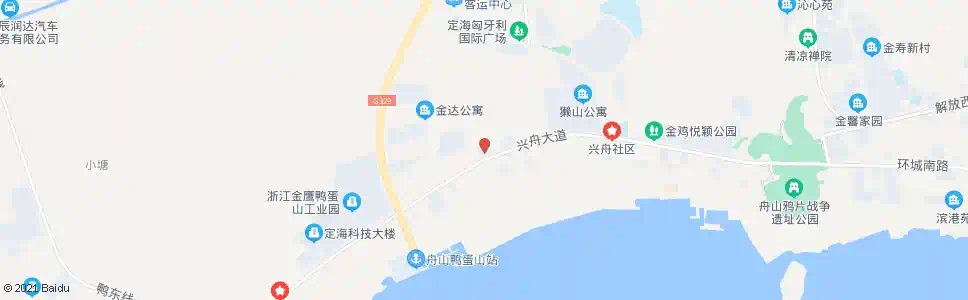 舟山盐仓街道办事处_公交站地图_舟山公交_妙搜公交查询2025