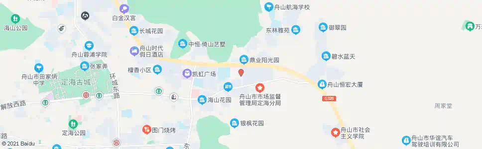 舟山颐景园路_公交站地图_舟山公交_妙搜公交查询2025